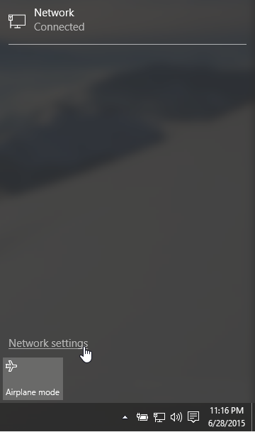 network-settings